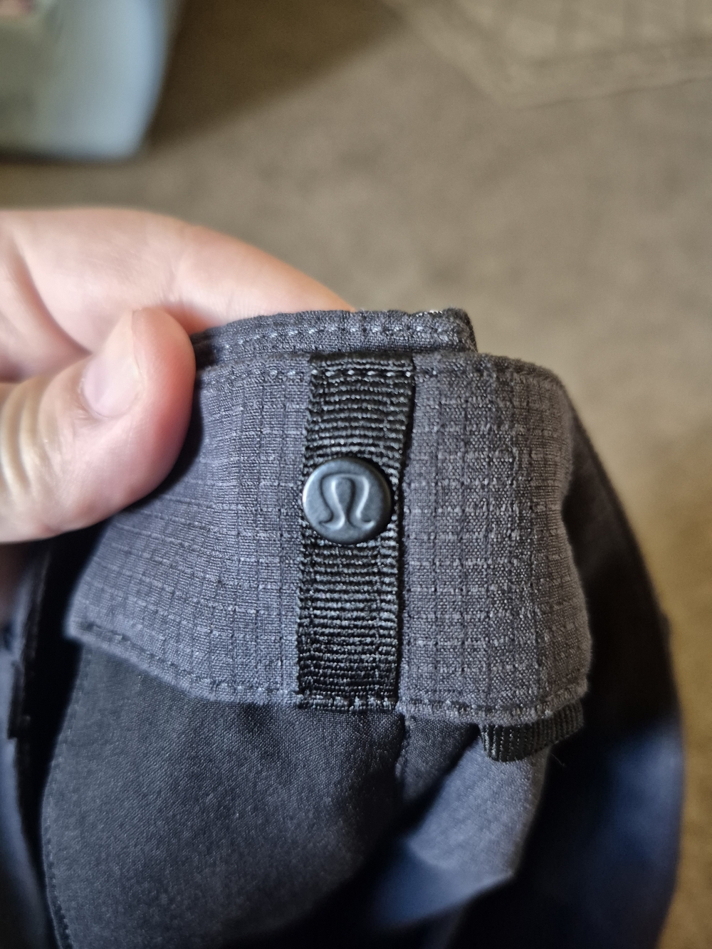 lululemon athletica Men’s Athletic Shorts — Charcoal Gray and Black